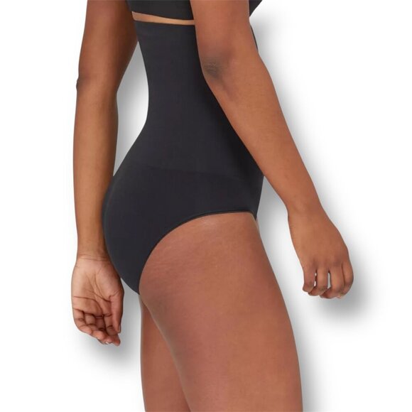 Spanx Assets 6F Black Red Hot Label Super Firm Control High Waist Shaping Panty - Picture 7 of 8